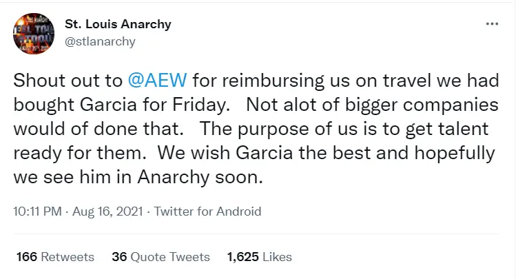 St louis anarchy tweet